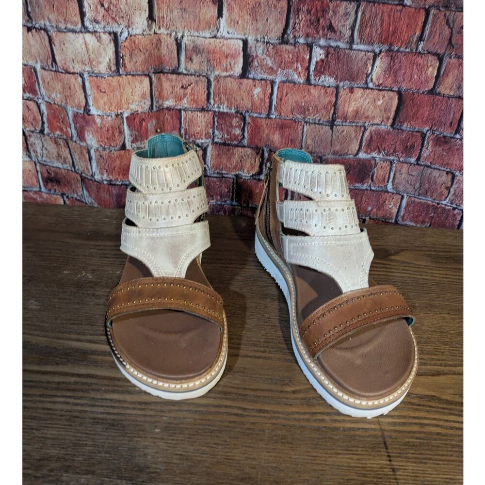 NWOT Roan by Bedstu Carlita II Tan Bone  Size 7.5 - Picture 8 of 9